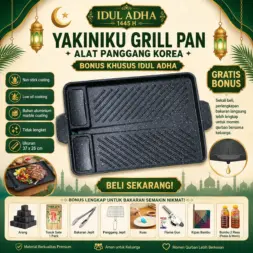 GRILL PAN KOTAK PANJANG